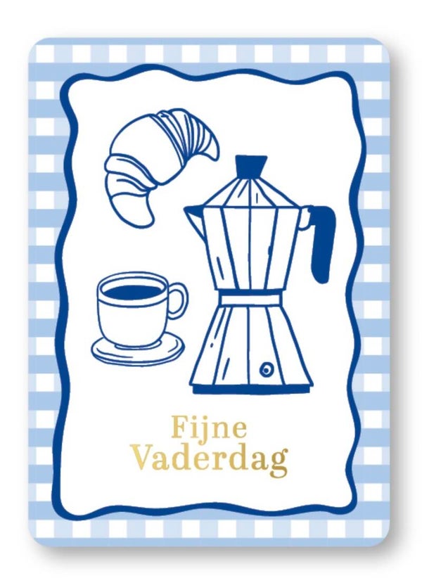 A6 kaart - Fijne vaderdag