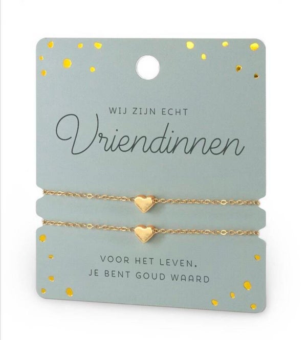 Armbandje - Wij zijn echt vriendinnen