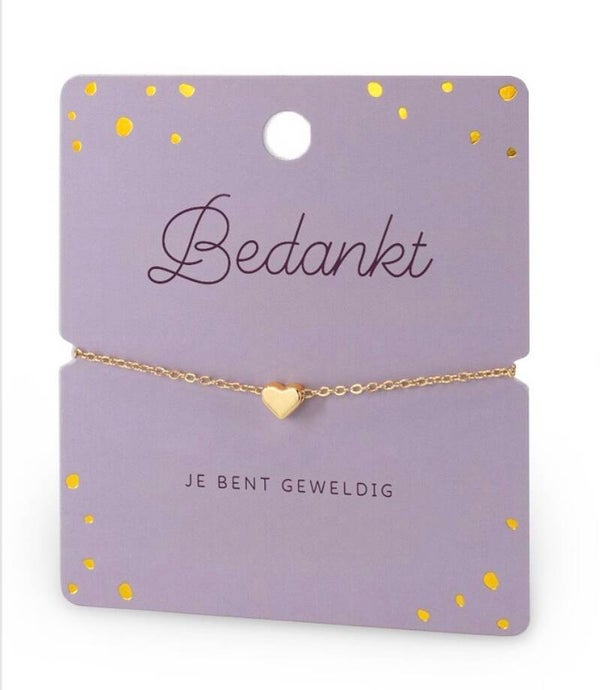 Armbandje - Bedankt