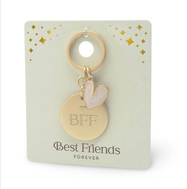 Sleutelhanger - Goud - Best friends forever