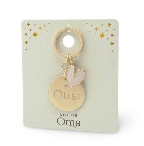 Sleutelhanger - Goud - Oma