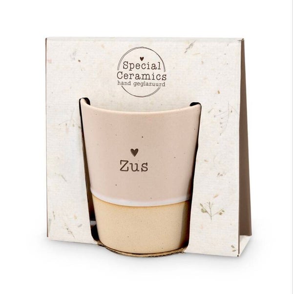 Special ceramics mok - Roze - Zus