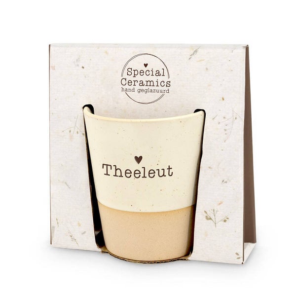 Specials Ceramics mok -beige- Theeleut