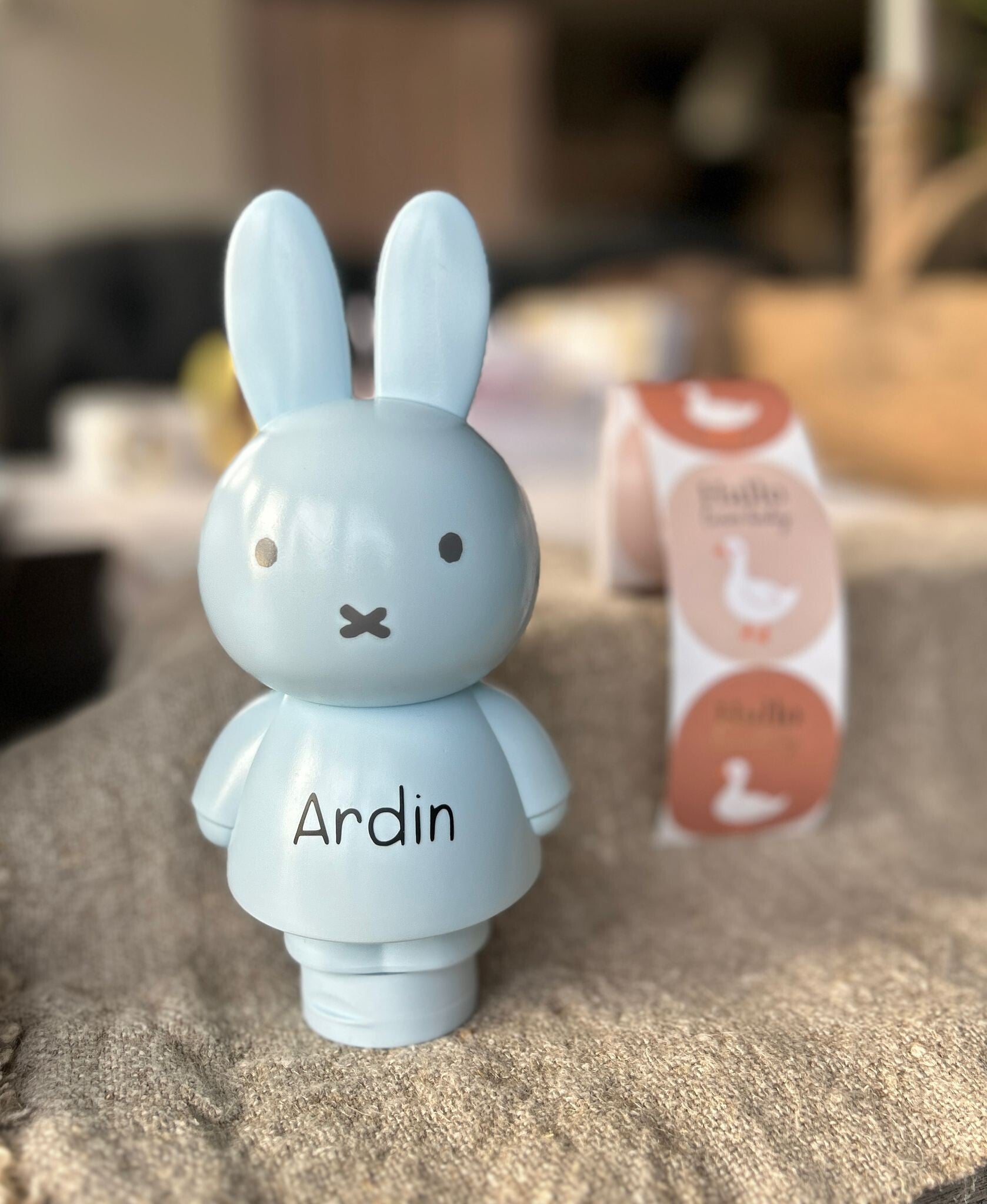 Nijntje wasgel blauw/jongen - gepersonaliseerd