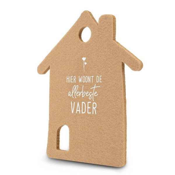 Vilten onderzetter - Huis - Allerbeste Vader