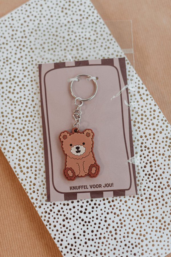 Sleutelhanger - Beer - Knuffel voor jou