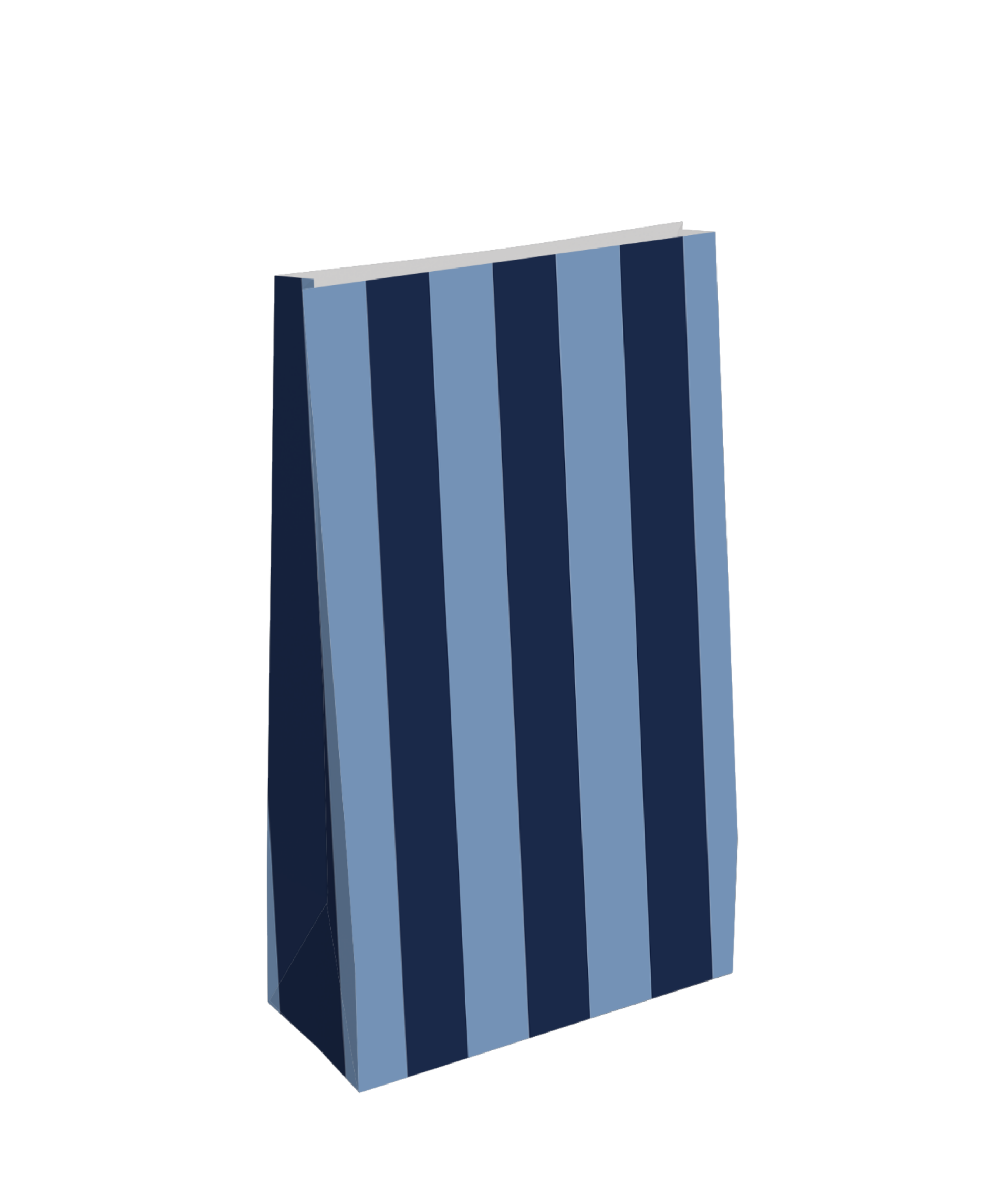 Blokzak - Stripes Blue 14x8x26cm