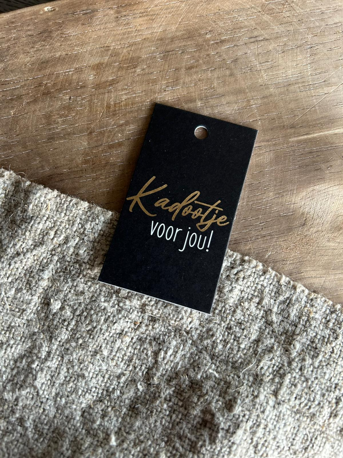 Cadeaulabel - Kadootje voor jou - 40x70mm