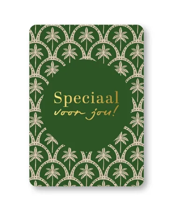 A6 kaart - Speciaal voor jou! Tropical deco