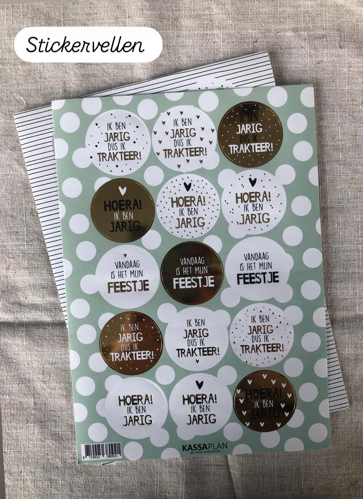 Stickervel - "Ik trakeer"