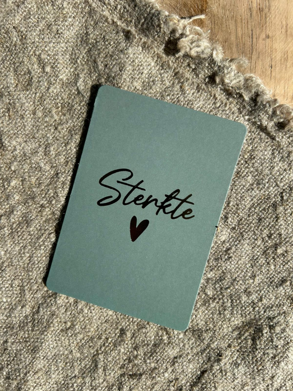 Cadeaukaartje A7 - Sterkte