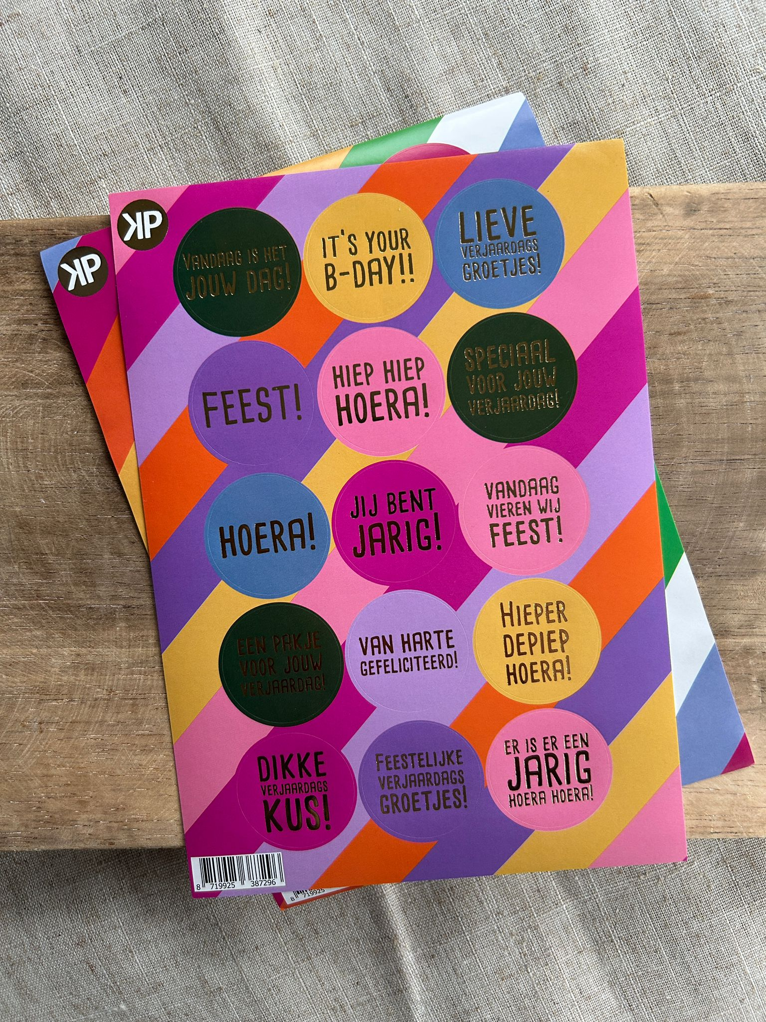 Stickervel - Funcky feest