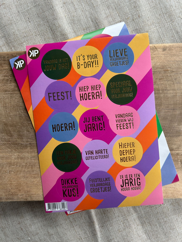 Stickervel - Funcky feest