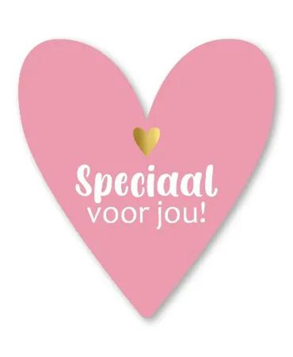 A6 kaart - speciaal voor jou - hartje