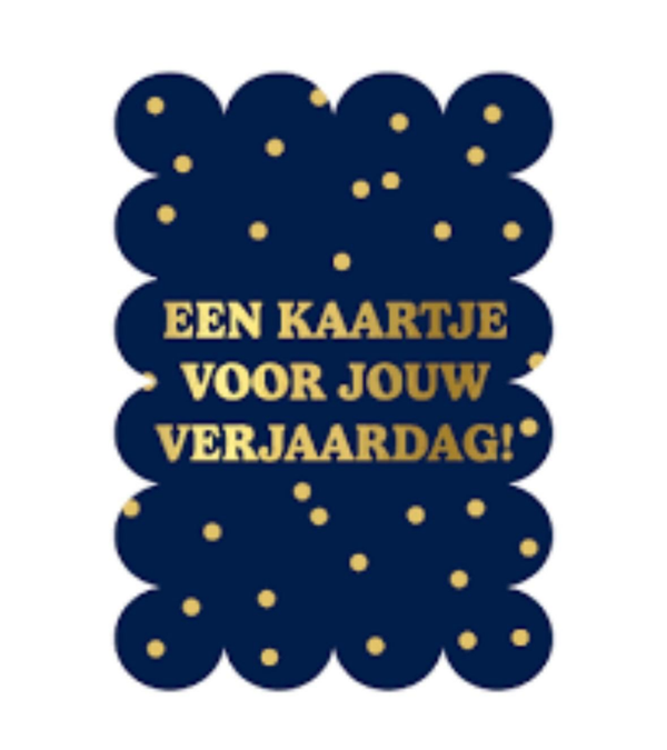 A6 kaart - Een kaartje voor jouw verjaardag - bubble