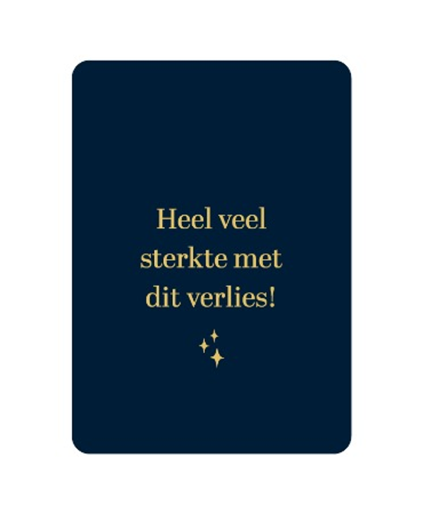 A6 kaart - heel veel sterkte met dit verlies