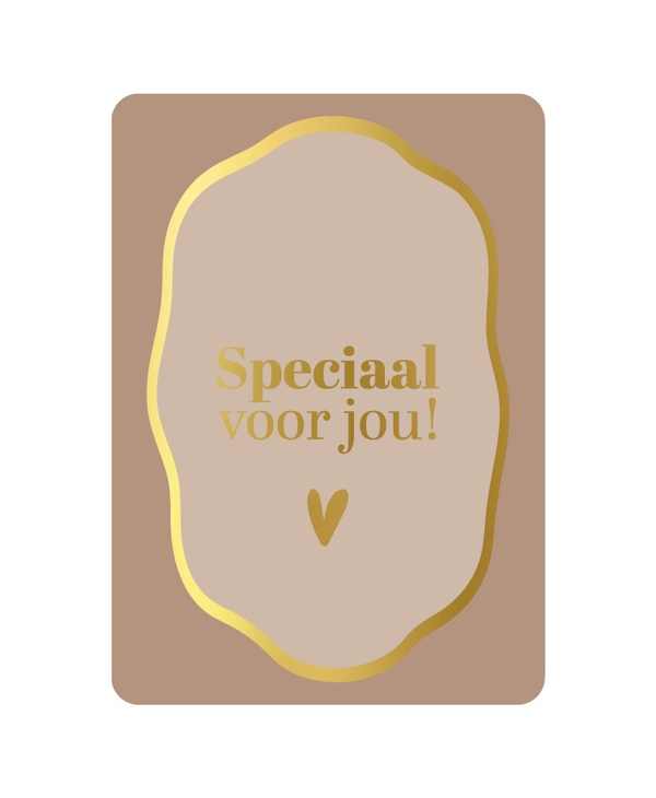A6 kaart - Speciaal voor jou - Hartje