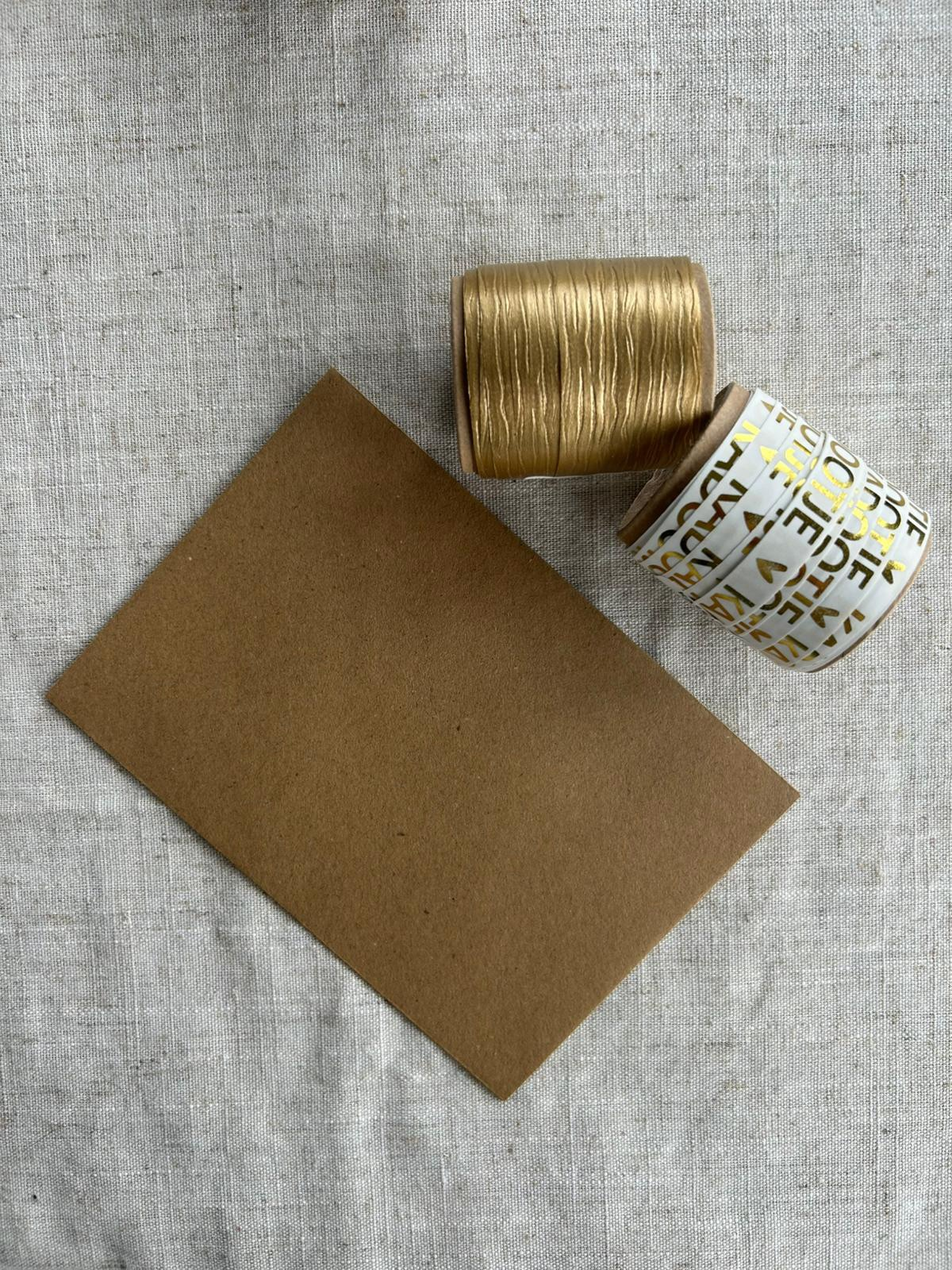 Kraft envelop - a6 formaat