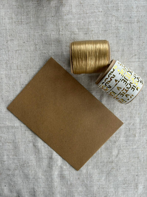 Kraft envelop - a6 formaat