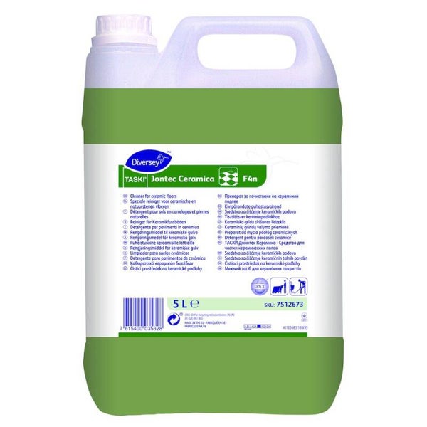 TASKI Jontec Ceramica F4n 5L - Détergent spécial carrelages et pierres naturelles