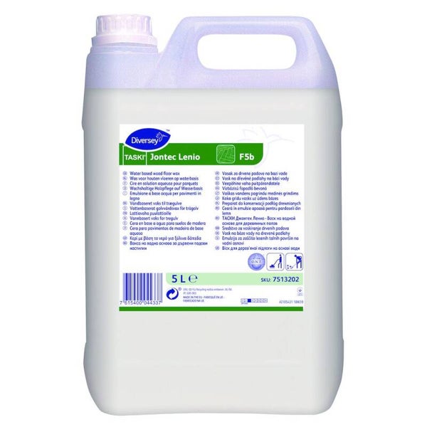 TASKI Jontec Lenio F5b 5L - Cire en solution aqueuse pour parquets