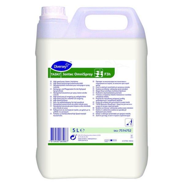 TASKI Jontec OmniSpray F3h 5L - Détergent/produit d'entretien pour la méthode spray