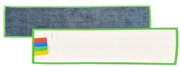 Frange Microfibre Fine Grise Velcro 60cm