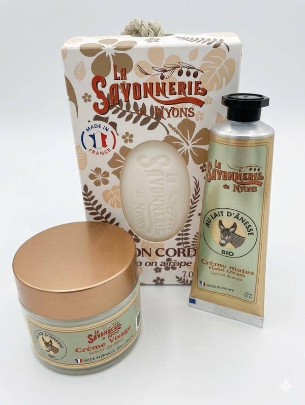 Coffret soin au lait d'ânesse bio
