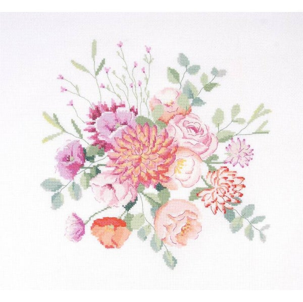 DMC Kruissteek Borduurkit Vintage Bouquet