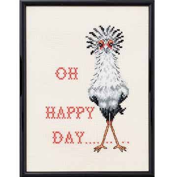 Permin Borduurpakket Oh happy day