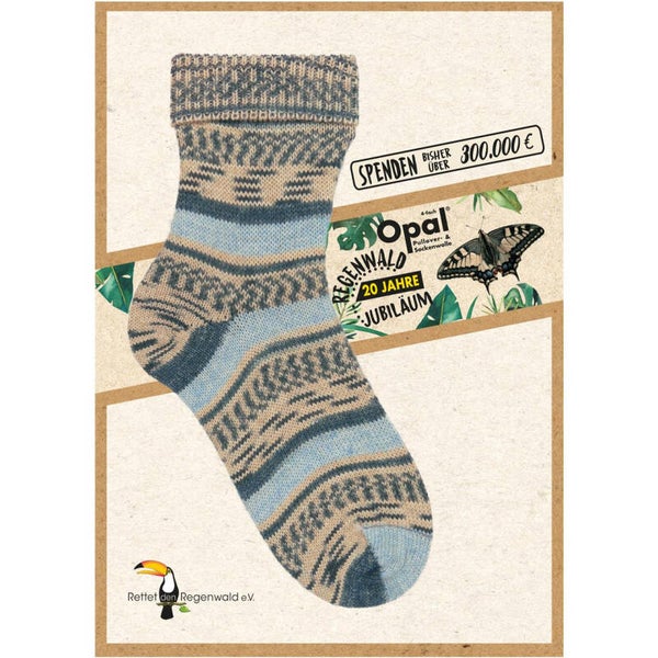 Opal Regenwald 20 4-draads 2034 Lilly das Schleckermaul