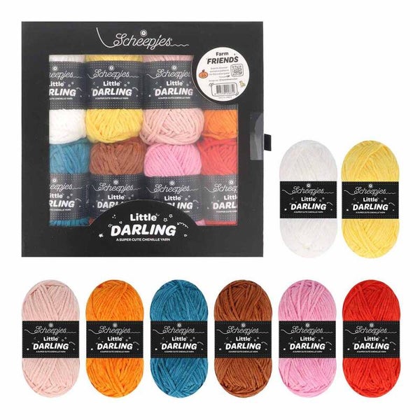 Scheepjes Little Darling Colour Pack Farm Friends