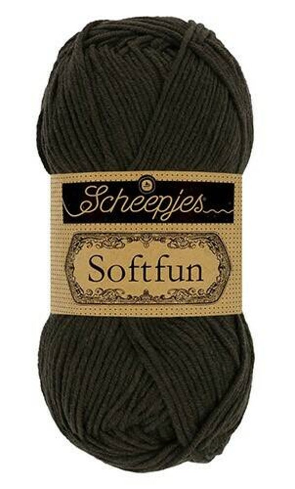 Scheepjes Softfun 2628 Charcoal