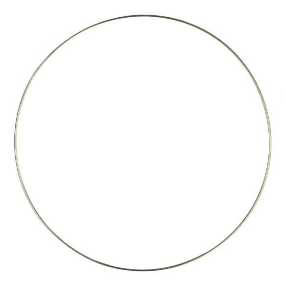 Opry metalen ring RVS 50 cm - weerbestendig