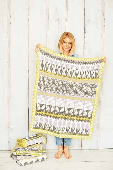 Letitia's Garden Blanket - City Garden - Scheepjes Colour Crafter