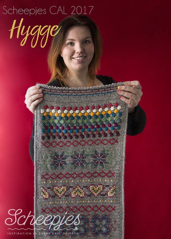 Garenpakket Scheepjes CAL 2017 Hygge - Stone Washed en Catona