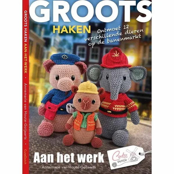 Groots haken - Aan het werk - Annemarie van Houte-Goijaarts