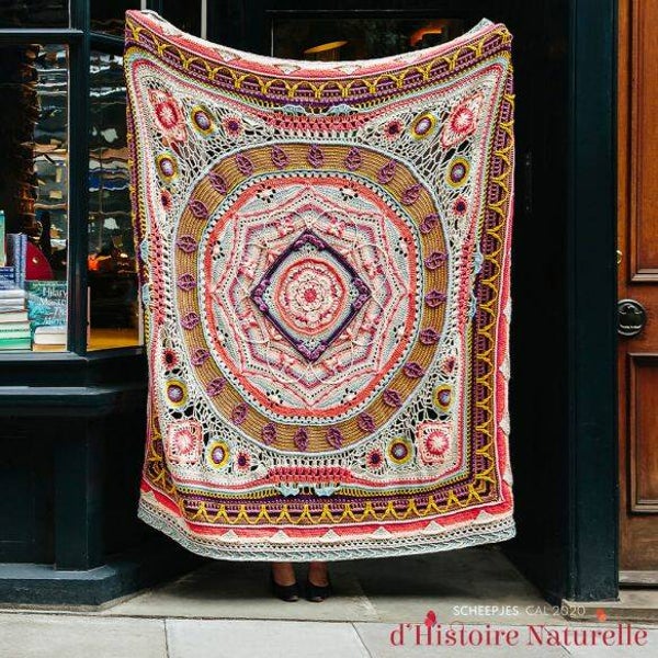 Garenpakket Scheepjes CAL2020 d'Histoire Naturelle Colour Crafter - Conchology