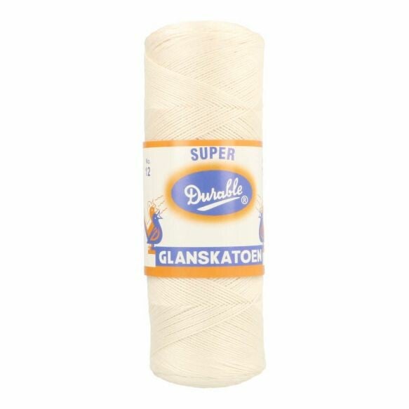 Durable Glanskatoen ecru nr. 12