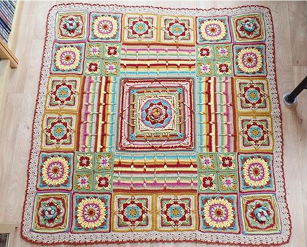 Garenpakket Demelza Deken - Scheepjes Colour Crafter