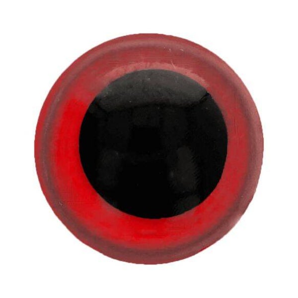 Dierenoogjes - Dierenogen - Veiligheidsoogjes - Rood - 6mm