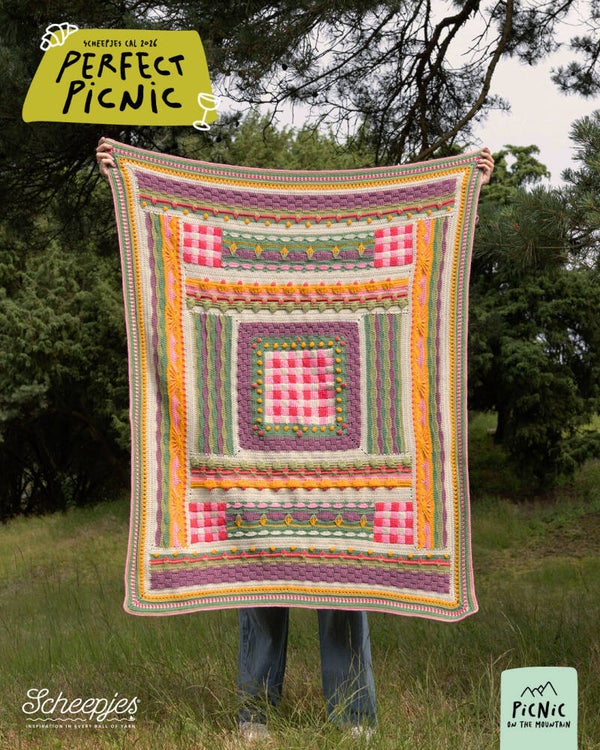 Scheepjes kit CAL2026 Perfect Picnic Colour Crafter - On the Mountain