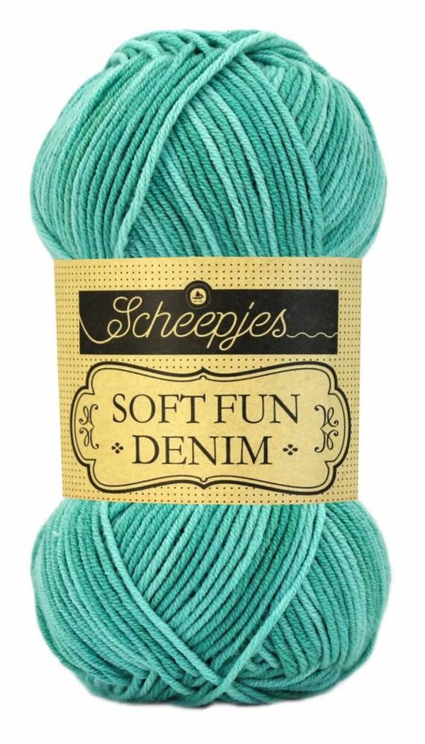 Scheepjes Softfun Denim 517 Smaragd