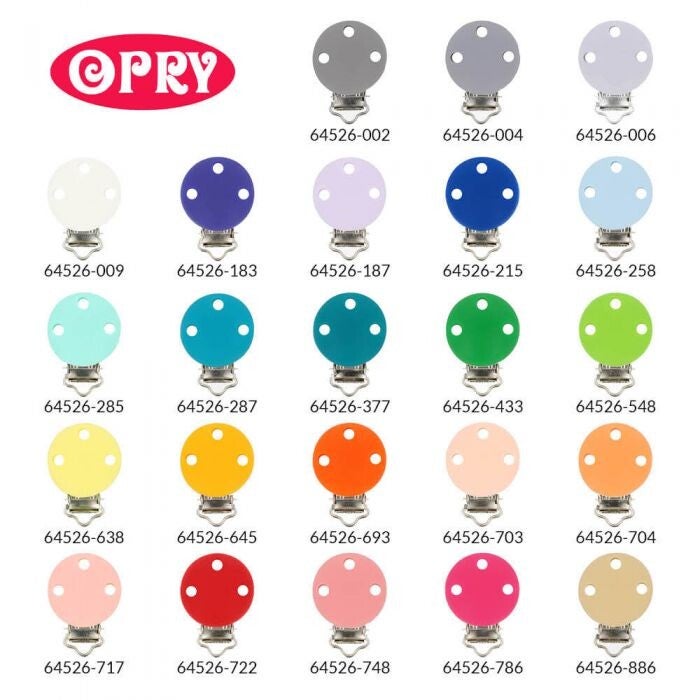 Opry Siliconen speenclip 29,5x42,7mm