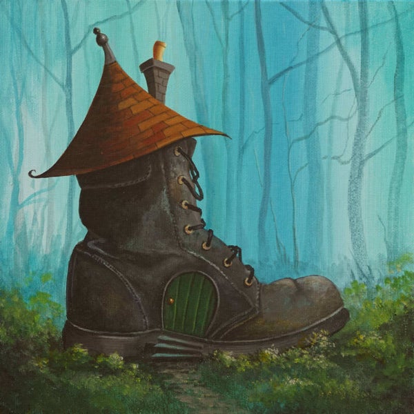 'Instep, Doorstep' print