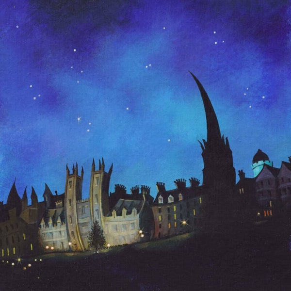 'Witching Hour, Edinburgh' print
