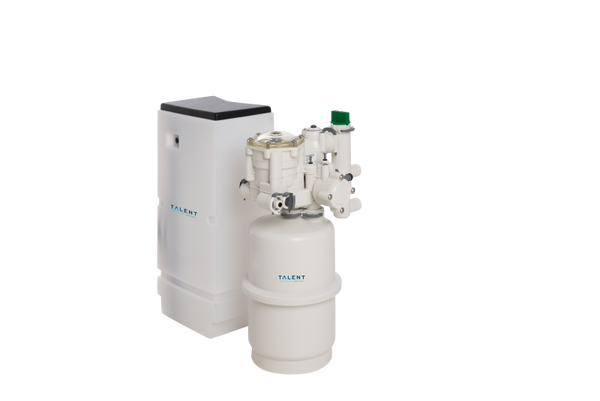 Delta RUSELA – Compacte hydraulische waterontharder zonder elektriciteit