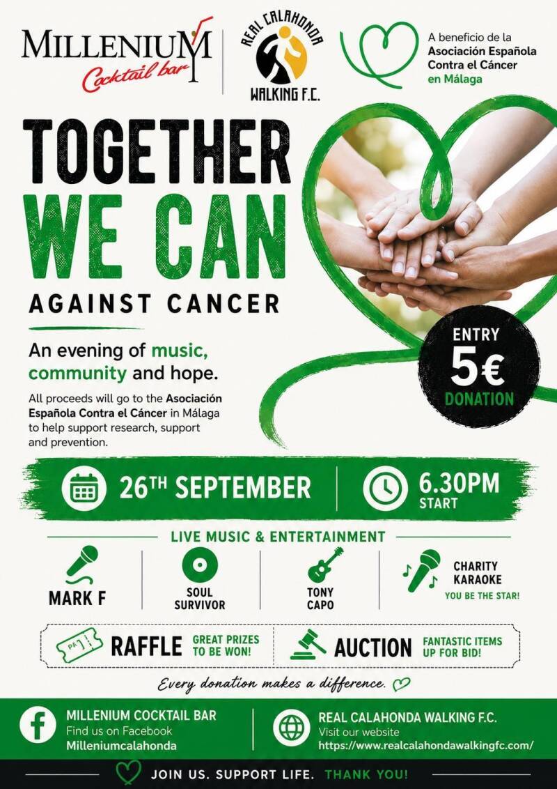 Poster for charity event 