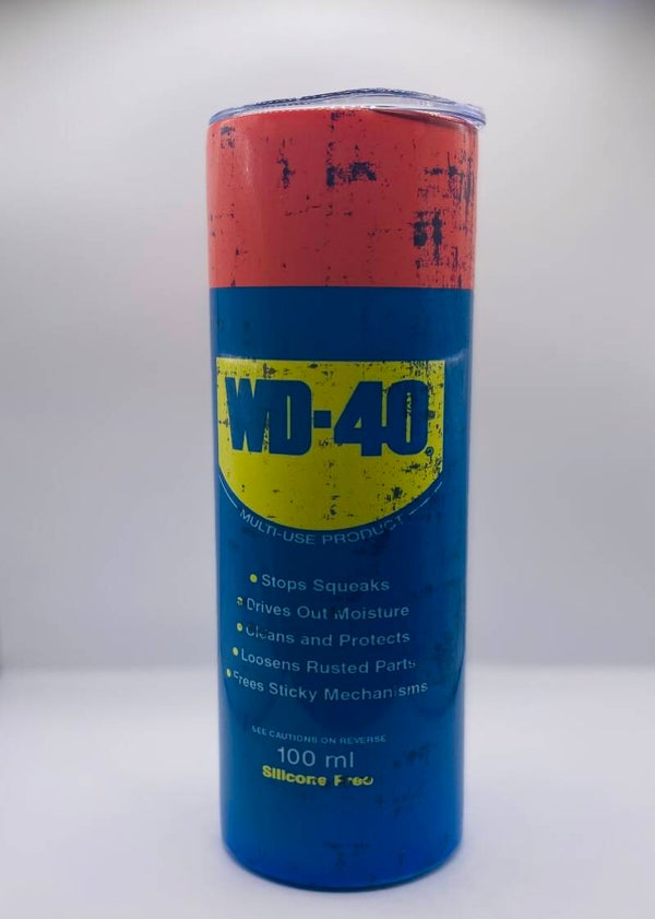WD 40 tumbler