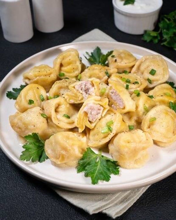 Chicken pelmeni on corn flour ( without pork)